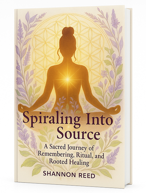 Spiraling Into Source -White Background 500