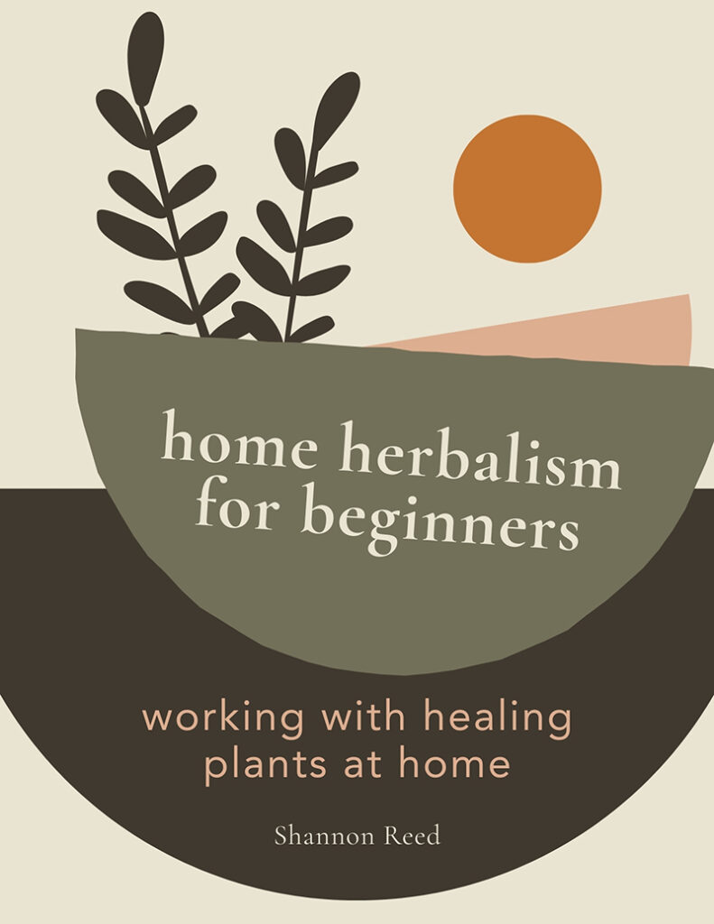 Home Herbalism for Beginners book cover by Shannon Reed